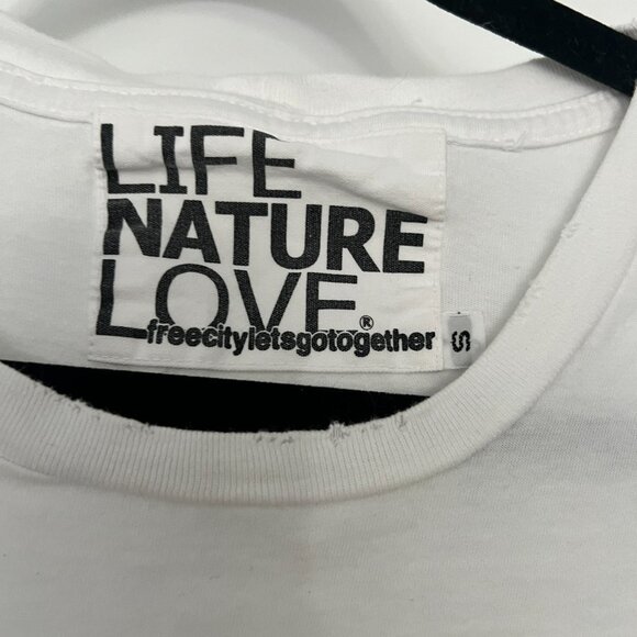 Freecity 4art Supervintage Short Sleeve Tee In White Light - Picture 3 of 4